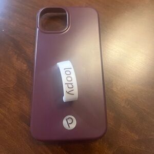 Loopy original iPhone 13 wine  matte edition